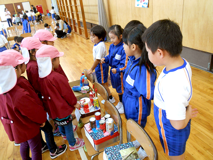 春江小学校との交流会